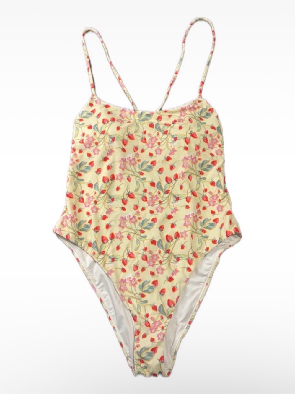 Victoria's Secret Yellow One Piece Swimsuit